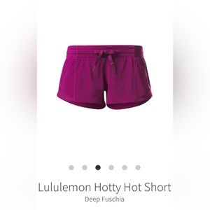 Lululemon Hotty Hot Short
Deep Fuschia